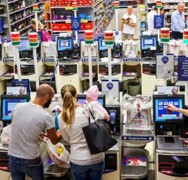 Tesco shoppers mock ‘VAR’-style cameras at self-checkout
